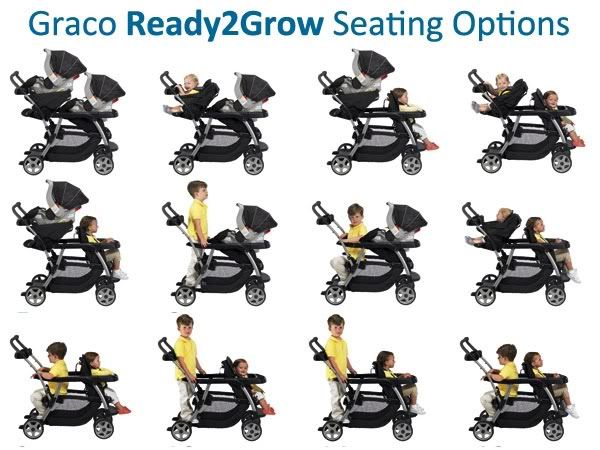 best twin strollers with two car seats