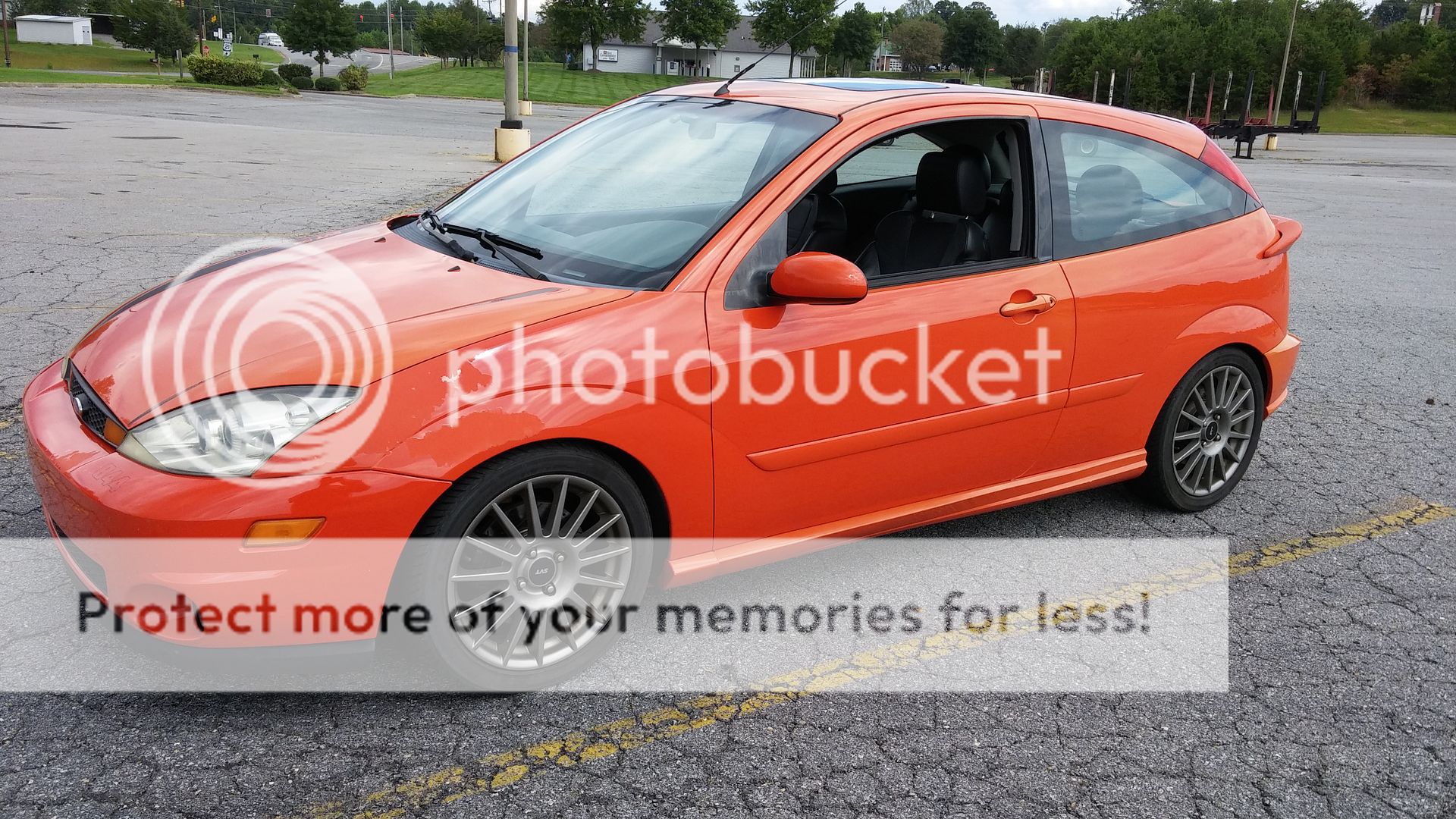 2003 Ford focus svt competition orange #5