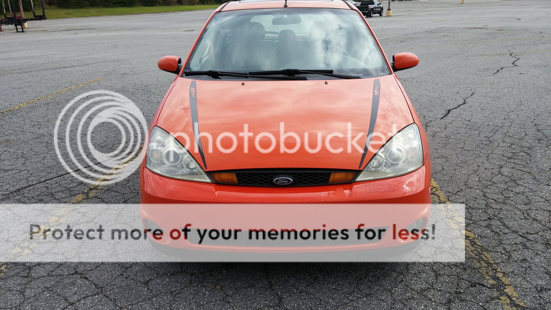 2003 Ford focus svt competition orange #8