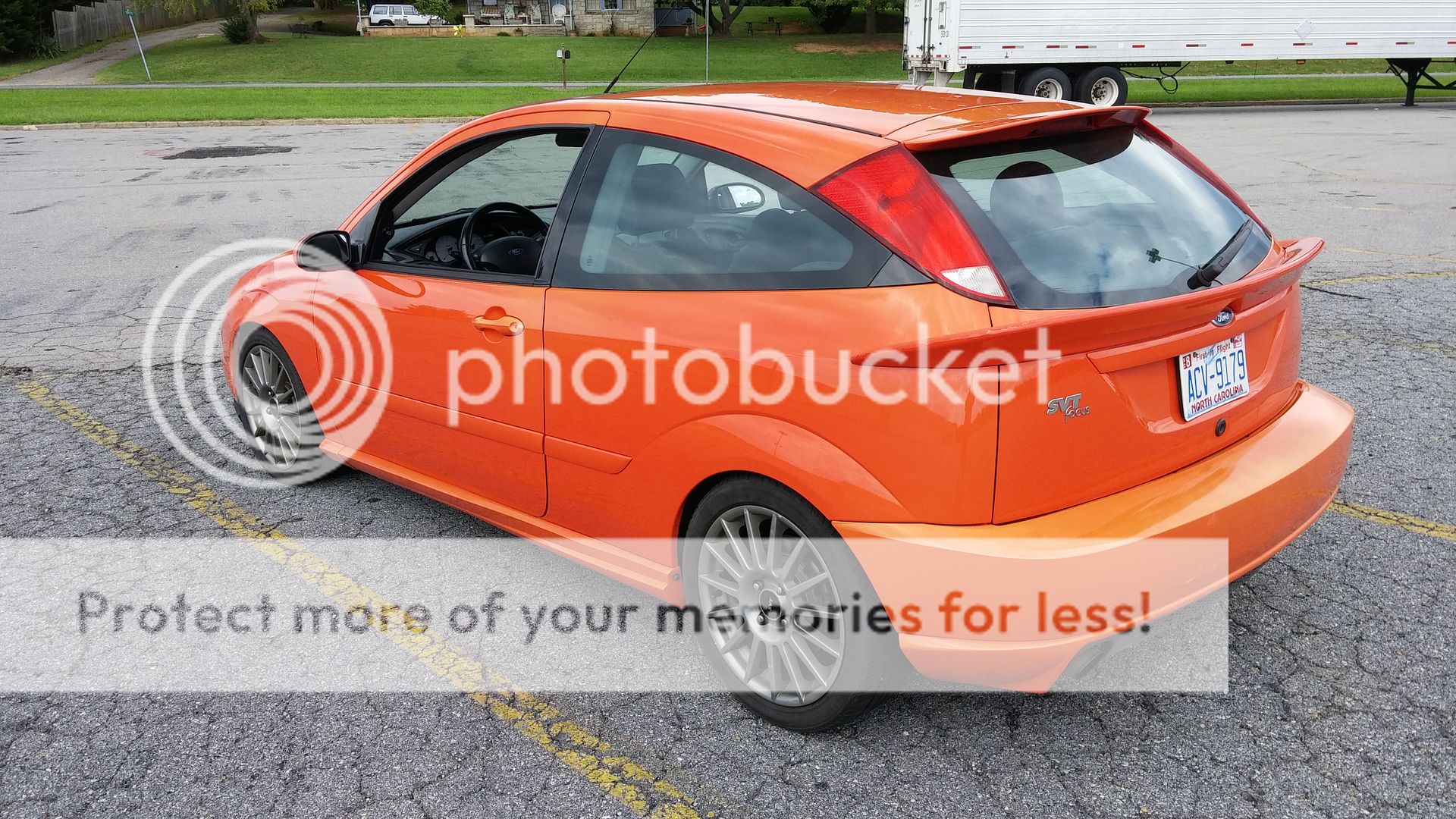 2003 Ford focus svt competition orange #7