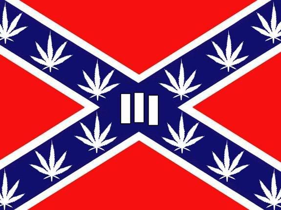 Iii Pot Leaf Rebel Flag Pictures, Images & Photos | Photobucket