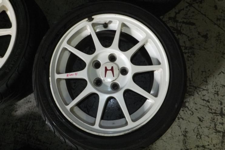 JDM INTEGRA TYPE R 5 LUG DISK BRAKE SUSPENSION CONVERSION RIMS CIVIC 