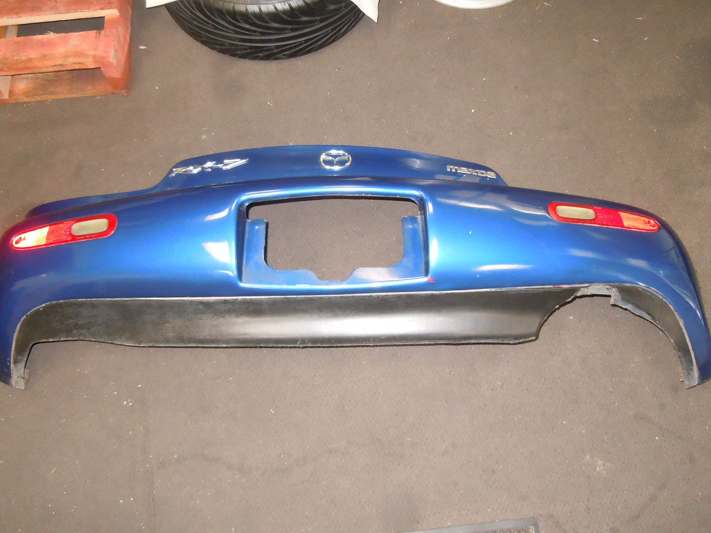 JDM MAZDA RX7 FD3S REAR BUMPER OEM 1993 2002  